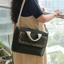 Load image into Gallery viewer, Wildflower Vishnu Laptop Bag for Women