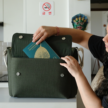 Load image into Gallery viewer, Wildflower Vishnu Laptop Bag for Women