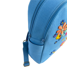 Load image into Gallery viewer, Wildflower Sparrow's Sky Blossom Office Laptop Backpack Bag for Women