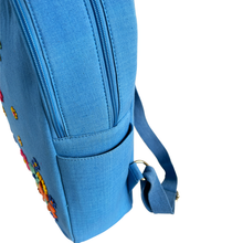 Load image into Gallery viewer, Wildflower Sparrow's Sky Blossom Office Laptop Backpack Bag for Women