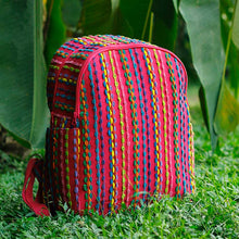 Load image into Gallery viewer, Wildflower Colourful Retreat Office Laptop Backpack Bag for Women