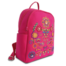 Load image into Gallery viewer, Wildflower Patakha Laptop Backpack Bag for Women