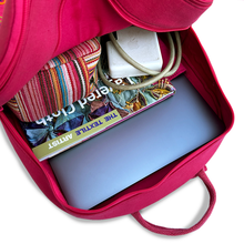 Load image into Gallery viewer, Wildflower Patakha Laptop Backpack Bag for Women