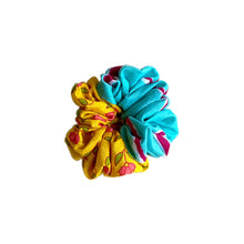 Load image into Gallery viewer, Wildflower™ Maine Pyar Kiya Cotton Scrunchies - Pack of 7-9