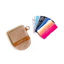 Load image into Gallery viewer, Wildflower Peanut Butter Card Holder - Holds upto 10 cards-8