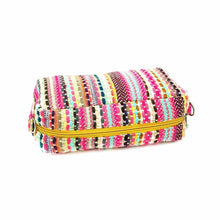 Load image into Gallery viewer, Wildflower Candy Cane Vanity Sling Bag for Women-zipper