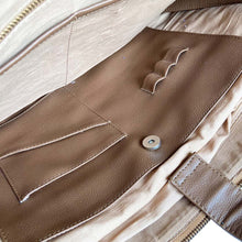 Load image into Gallery viewer, Wildflower Croissant & Coffee Laptop tote Bag for Women - Office Tote