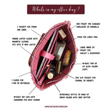 Load image into Gallery viewer, Wildflower 5:59 PM on a Friday Laptop Tote Bag for Women - Office Tote