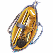 Load image into Gallery viewer, Wildflower Little Linear Laptop Bag for Women - Office Tote-interior