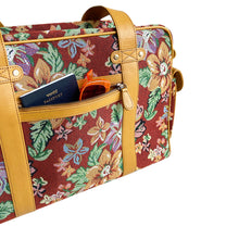 Load image into Gallery viewer, Wildflower April in Paris Weekender Travel Bag for Women