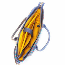 Load image into Gallery viewer, Wildflower Little Linear Laptop Bag for Women - Office Tote-inner2