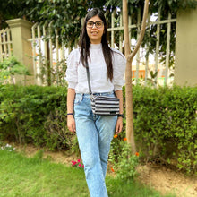 Load image into Gallery viewer, Wildflower Black Beauty Vanity Sling Bag for Women-styllized