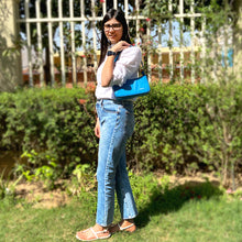 Load image into Gallery viewer, Wildflower Azure Shoulder Sling Bag for Women-stylized1