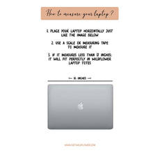 Load image into Gallery viewer, Wildflower Croissant & Coffee Laptop tote Bag for Women - Office Tote