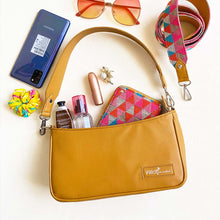 Load image into Gallery viewer, Wildflower Buttercup Baguette Sling Bag for Women