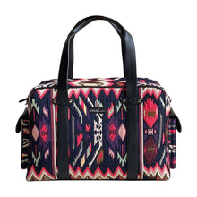 Load image into Gallery viewer, Wildflower Soho Boho Weekender Travel Bag for Women