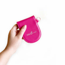 Load image into Gallery viewer, Wildflower Raspberry Card Holder - Holds upto 10 cards-2