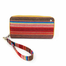 Load image into Gallery viewer, Wildflower Ready in Red Long Wallet For Women