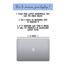 Load image into Gallery viewer, Wildflower At your desk Laptop Tote Bag for Women - Office Tote