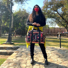 Load image into Gallery viewer, Wildflower Weekender Travel Bag for Women-stylized