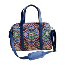 Load image into Gallery viewer, Wildflower Midnight at Magnolia Weekender Travel Bag for Women