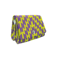 Load image into Gallery viewer, Wildflower Electro Swing Sling Bag- Twin compartments bind together & accentured with metal hinge