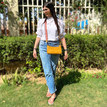 Load image into Gallery viewer, Wildflower Buttercup Shoulder Sling Bag for Women-stylized1