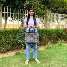 Load image into Gallery viewer, Wildflower Shadow Play Laptop Bag for Women - Wildflower