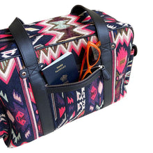 Load image into Gallery viewer, Wildflower Soho Boho Weekender Travel Bag for Women