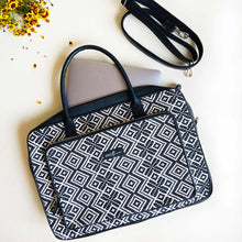 Load image into Gallery viewer, Wildflower Shadow Play Laptop Bag for Women