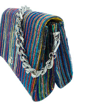 Load image into Gallery viewer, Wildflower Swing Up Sling Bag for Women- Chain link sling for shoulder