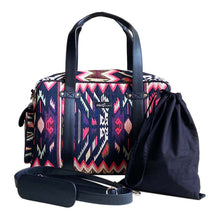 Load image into Gallery viewer, Wildflower Soho Boho Weekender Travel Bag for Women