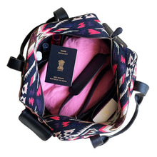 Load image into Gallery viewer, Wildflower Soho Boho Weekender Travel Bag for Women