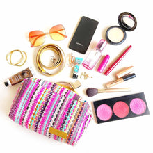 Load image into Gallery viewer, Wildflower Candy Cane Vanity Sling Bag for Women-stuffed2