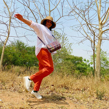 Load image into Gallery viewer, Wildflower Swing Up Sling Bag for Women- Crossbody belt