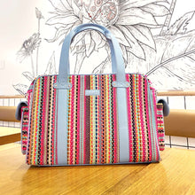 Load image into Gallery viewer, Wildflower Once in Blue Moon - Weekender Travel Bag for Women