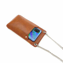 Load image into Gallery viewer, Wildflower Caramel Sling Wallet for Women-front