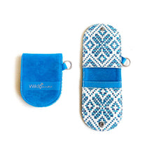 Load image into Gallery viewer, Wildflower Blue Cheese Card Holder - Holds upto 10 cards