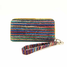 Load image into Gallery viewer, Wildflower Long Wallets for Women - Little Linear - back image