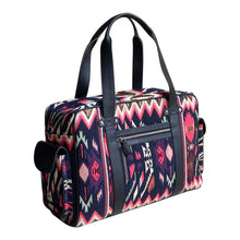 Load image into Gallery viewer, Wildflower Soho Boho Weekender Travel Bag for Women