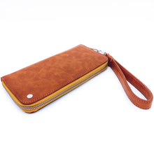 Load image into Gallery viewer, Wildflower Caramel Long Wallet for Women