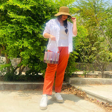 Load image into Gallery viewer, Wildflower Swing Up Sling Bag for Women- Chain Link Sling