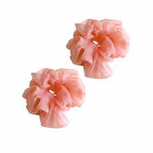 Load image into Gallery viewer, Wildflower Peachy Keen Scrunchies - Pack of 7-4