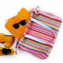 Load image into Gallery viewer, Wildflower Candy Cane Weekender Handbag for Women-2