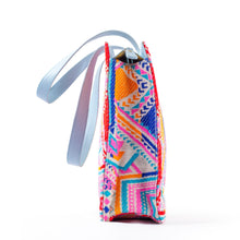 Load image into Gallery viewer, Wildflower Color Bomb Tote Bag for Women-side