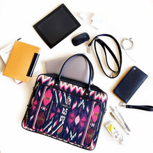 Load image into Gallery viewer, Wildflower Mountain Meadows Laptop Bag for Women-front2