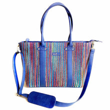 Load image into Gallery viewer, Wildflower Little Linear Laptop Bag for Women - Office Tote-front