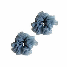 Load image into Gallery viewer, Wildflower Mint Martini Scrunchies - Pack of 7-5