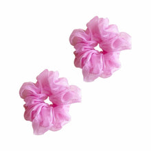 Load image into Gallery viewer, Wildflower Pink Mojo Scrunchies - Pack of 7-3