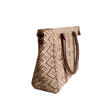 Load image into Gallery viewer, Wildflower Croissant & Coffee Laptop tote Bag for Women - Office Tote